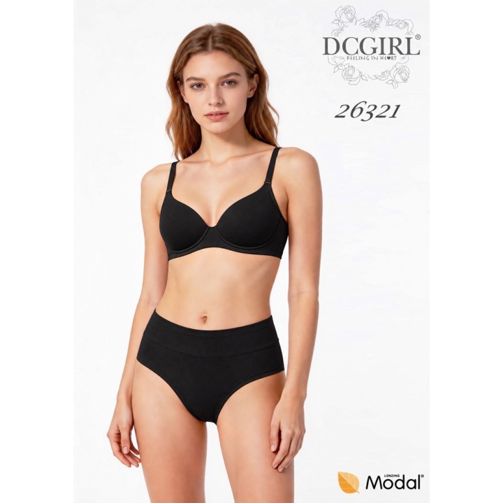 FIGI DCGIRL 26321 MODAL 2 PACK CZARNE /S