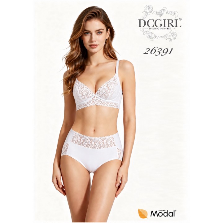 FIGI DCGIRL 26391 MODAL 2 PACK ECRU /XL