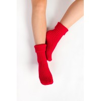 SKARPETY STEVEN 067 DAMSK CZERWONY 35-37