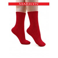 SKARPETY MARILYN DAMSKIE WOOL ME RED 36/41