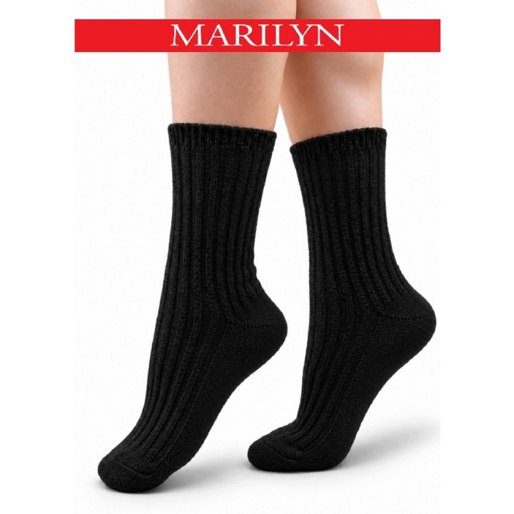 SKARPETY MARILYN DAMSKIE WOOL ME BLACK 36/41