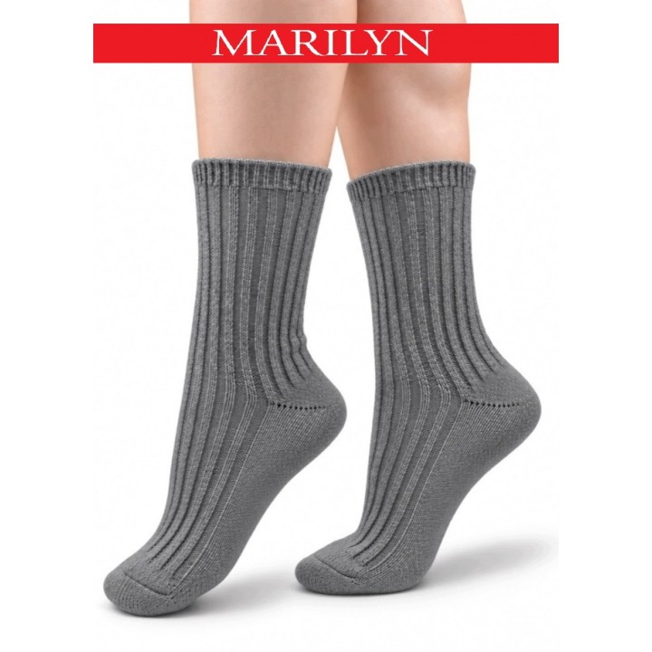 SKARPETY MARILYN DAMSKIE WOOL ME GREY 36/41