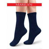 SKARPETY MARILYN DAMSKIE WOOL ME NAVY 36/41