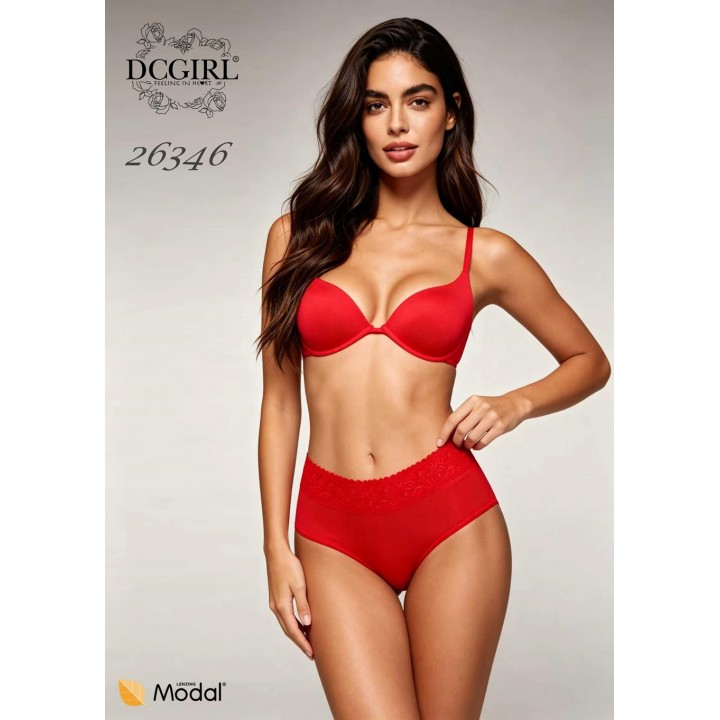 FIGI DCGIRL 26346 MODAL 2 PACK CZERWONE /XL