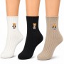 SKARPETY NOVITI SW045-W-01 WEŁNA MIŚ 36/41