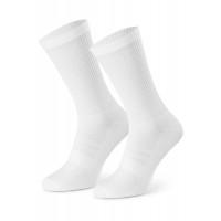 SKARPETY STEVEN 060 GŁADKIE BIAŁY 38-40