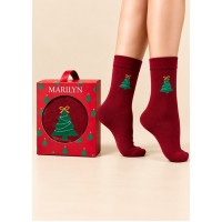 SKARPETY MARILYN DAMSKIE CHRISTMAS TREE 36/40