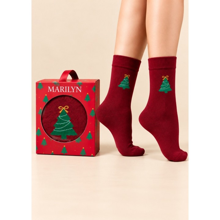 SKARPETY MARILYN DAMSKIE CHRISTMAS TREE 36/40